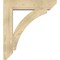Ekena Millwork Thorton Slat Rough Sawn Bracket w/ Offset Brace, Douglas Fir, 8"W x 34"D x 38"H BKT0806X34X38THR06RDF - alternate 3